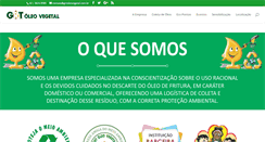 Desktop Screenshot of grtoleovegetal.com.br